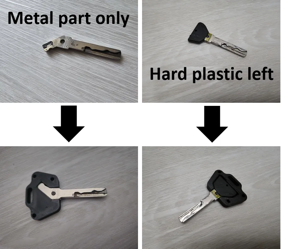 Vỏ chìa khóa Mitsubishi Space Star cho chìa khóa cũ