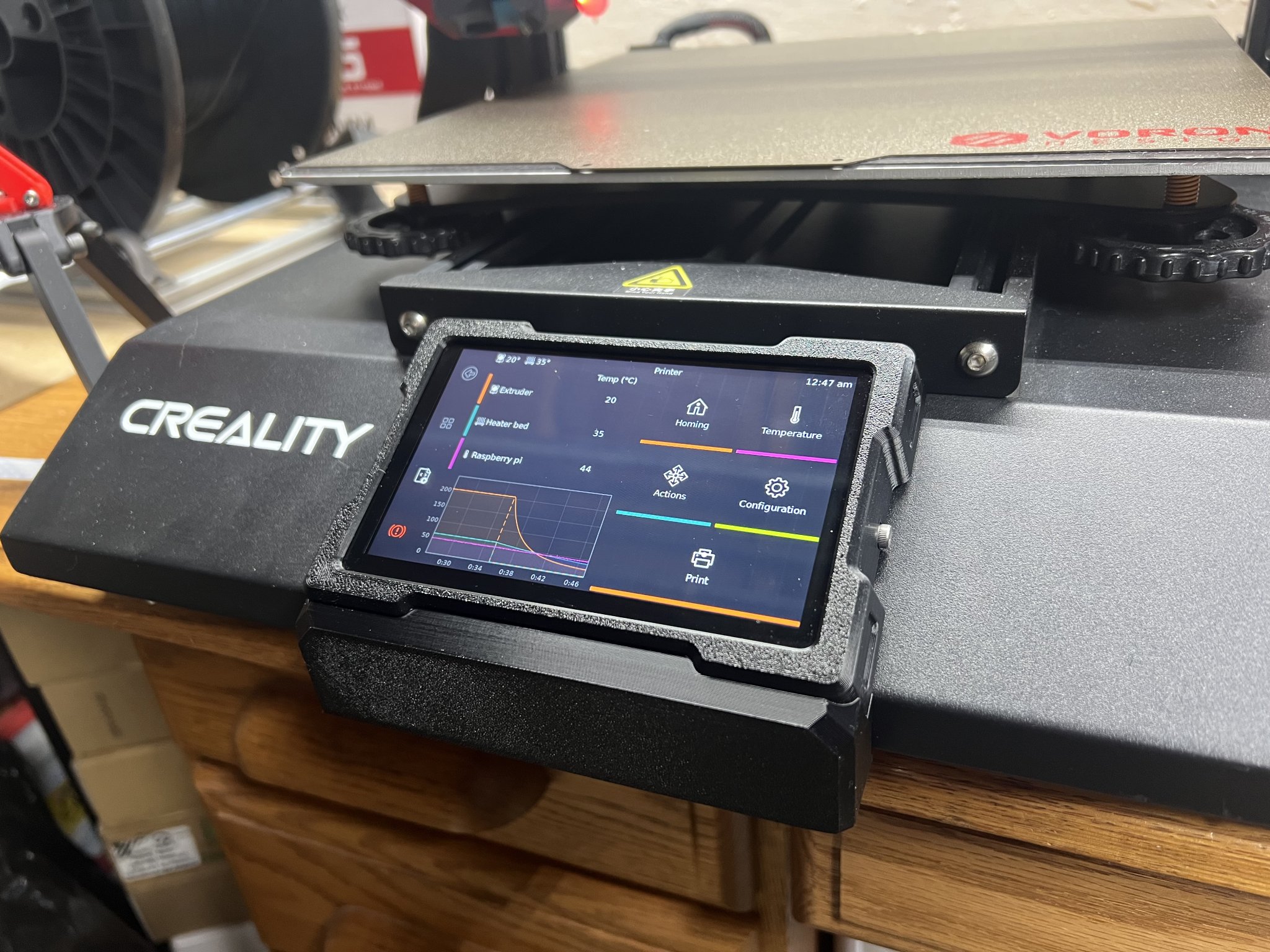 Giá đỡ màn hình pitft50 cho máy in Cr-10s pro