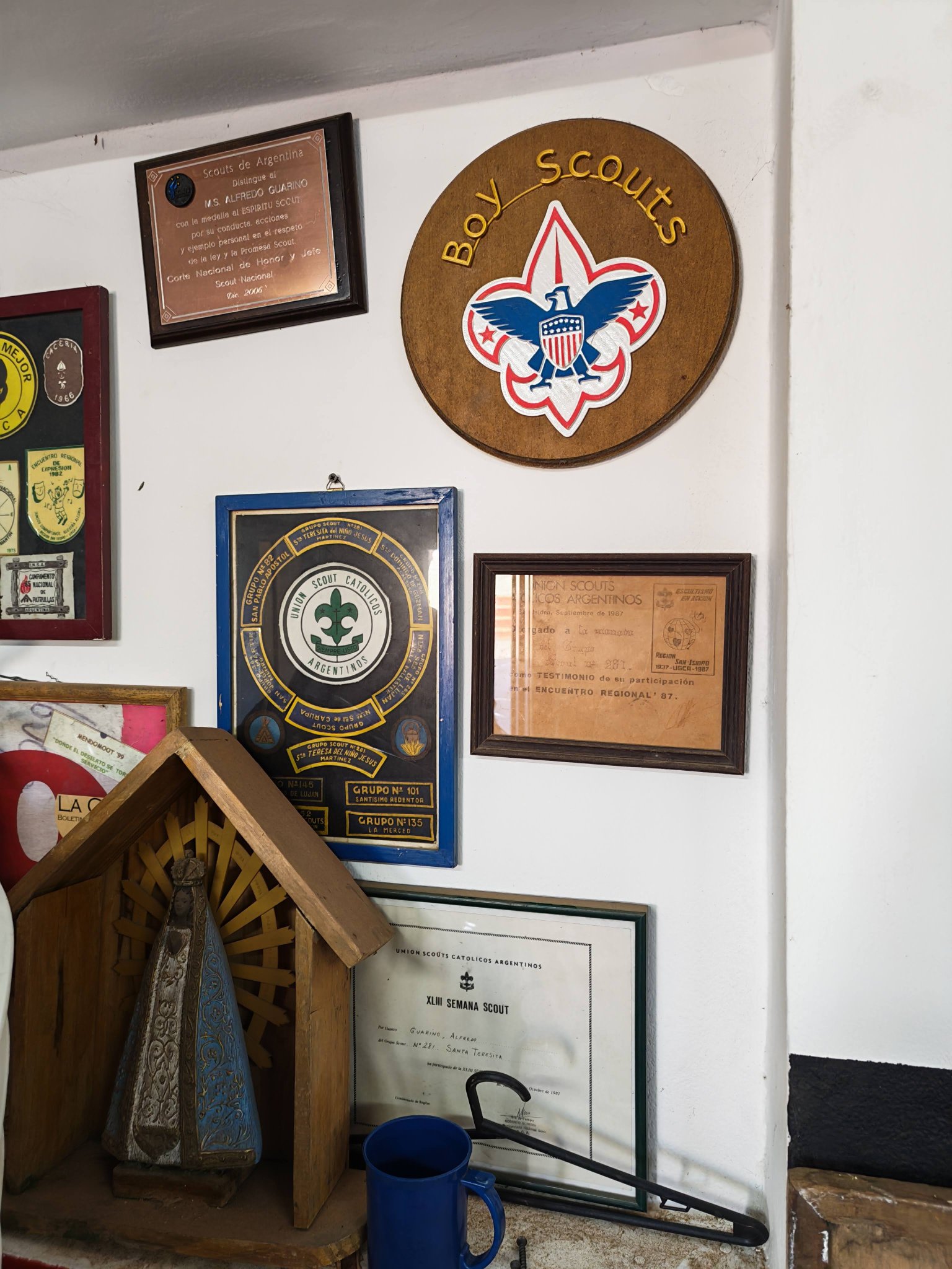 Biểu tượng Boy Scouts of America 3D với 5 lớp chi tiết