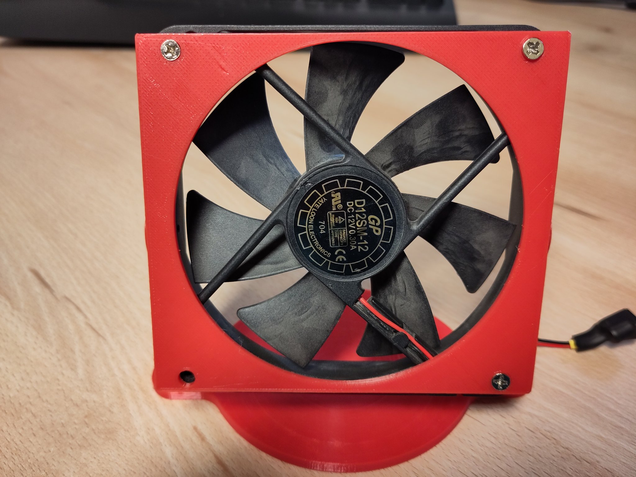 Quạt làm mát để bàn di động cho quạt PC 120mm