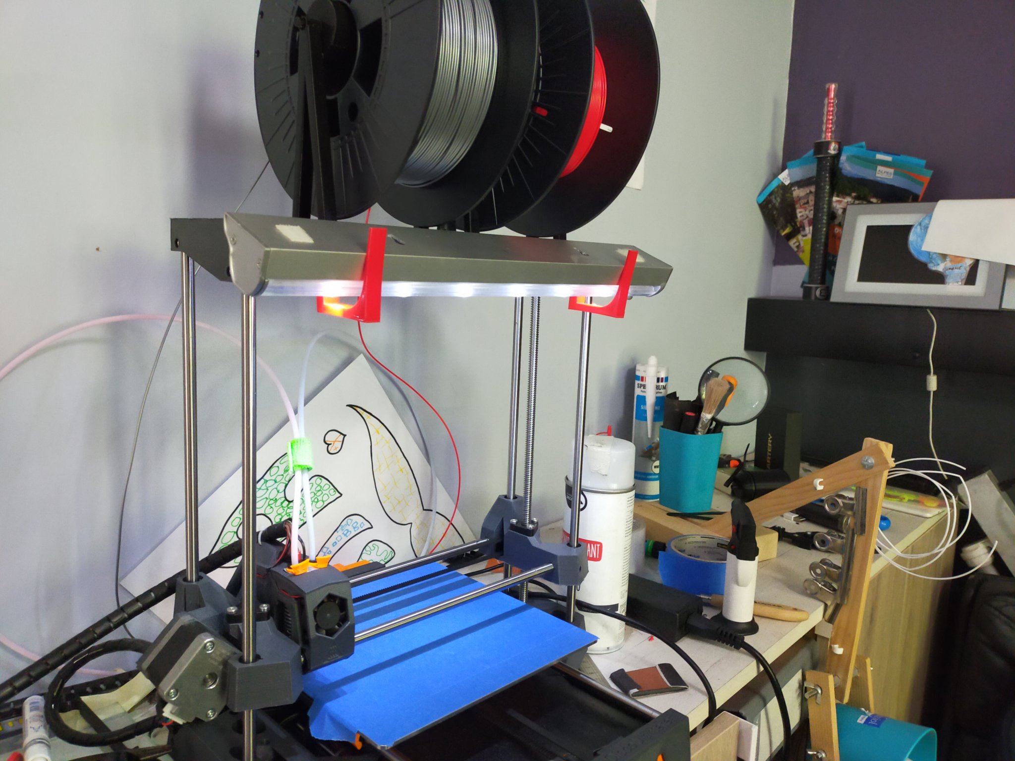 Giá đỡ LED bicolors cho máy in 3D DAGOMA