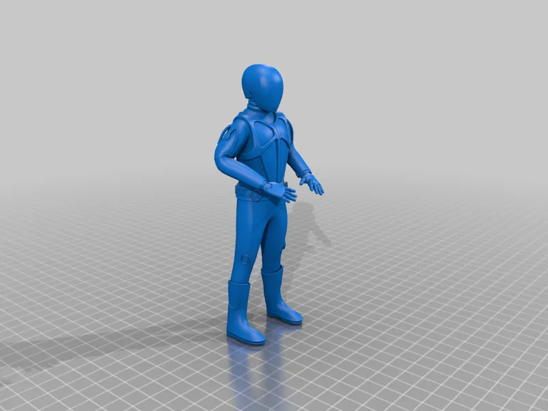 Mô hình nhân vật Isaac từ The Orville