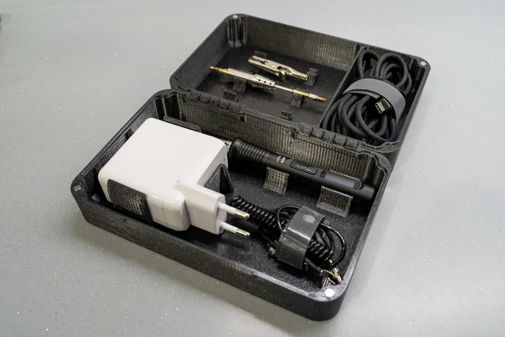 Vỏ đựng mỏ hàn TS80P với nguồn điện bên trong