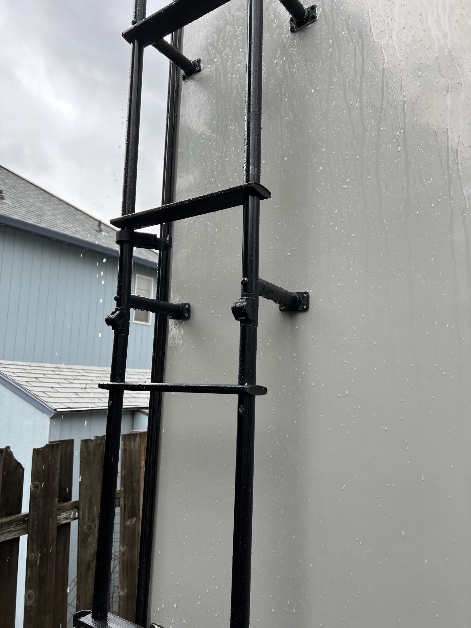 Bản lề thang gập RV cho việc lưu trữ tốt hơn trên xe cắm trại