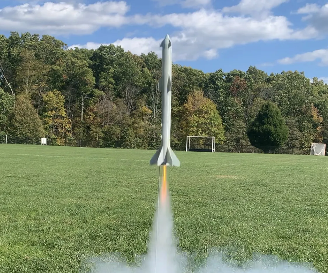 Tên lửa mô hình phong cách Starship v2