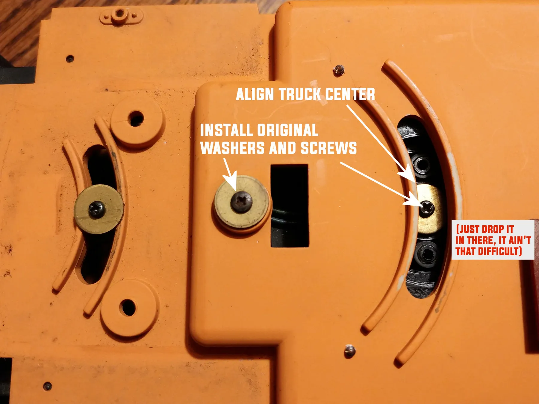 Bảng trung tâm hạ thấp cho Aristo-Craft U25B