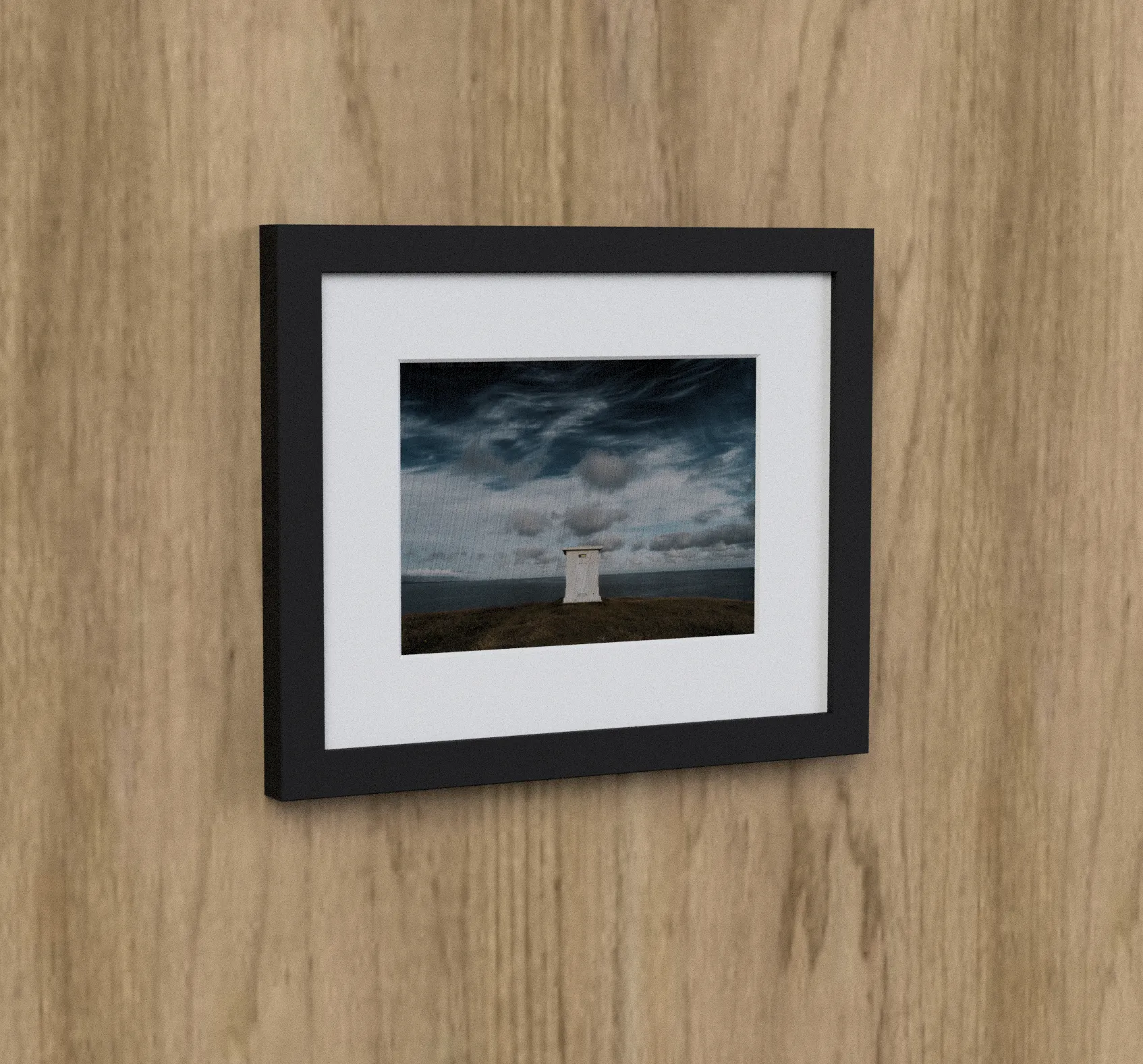 Bộ khung tranh treo tường cho ảnh 18x13 cm