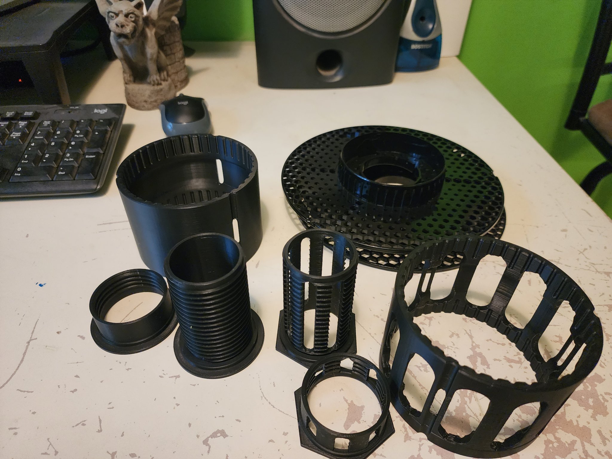 Bộ chuyển đổi Masterspool Prusament không cần keo, chất liệu tối thiểu có thể in hoàn toàn.