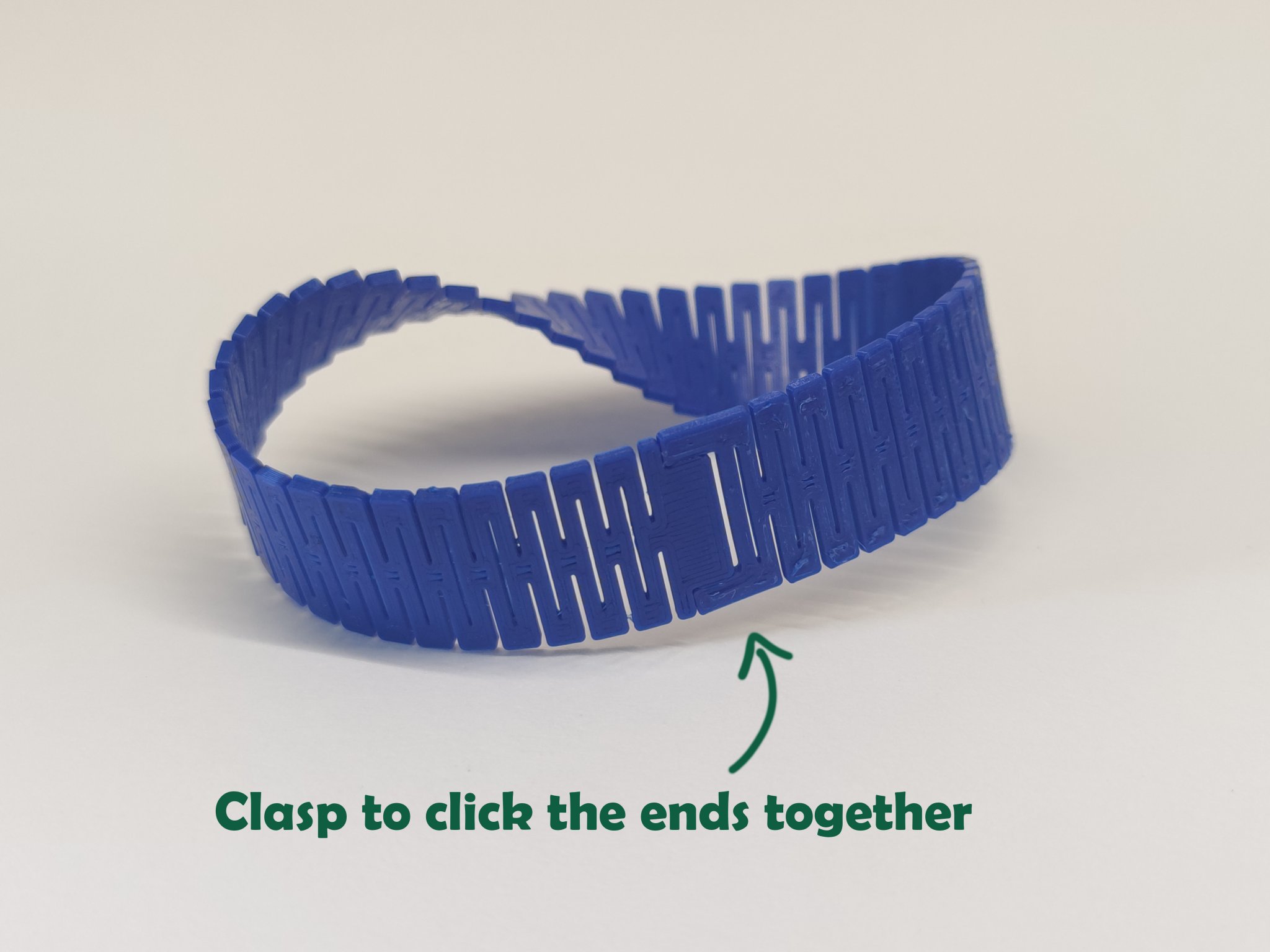 Dải Mobius in được - Cơ chế gắn kết đơn giản