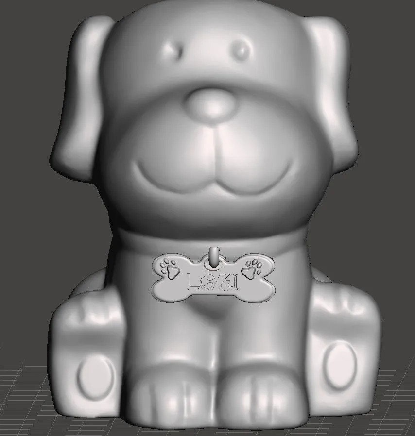 Chậu cây hình chó dễ thương với 2 biến thể khác nhau