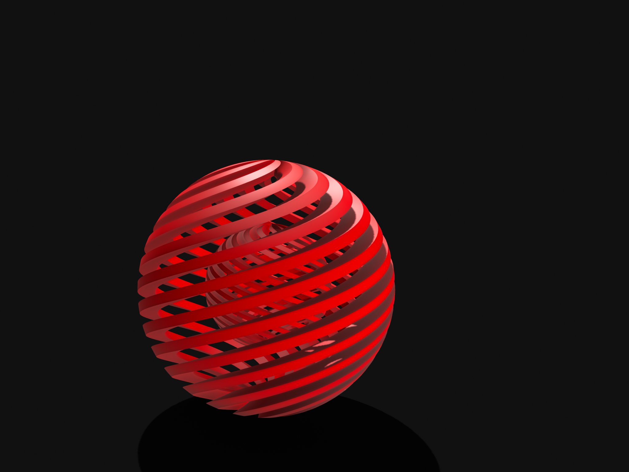 Quả cầu xoắn ốc khó in cho máy in 3D