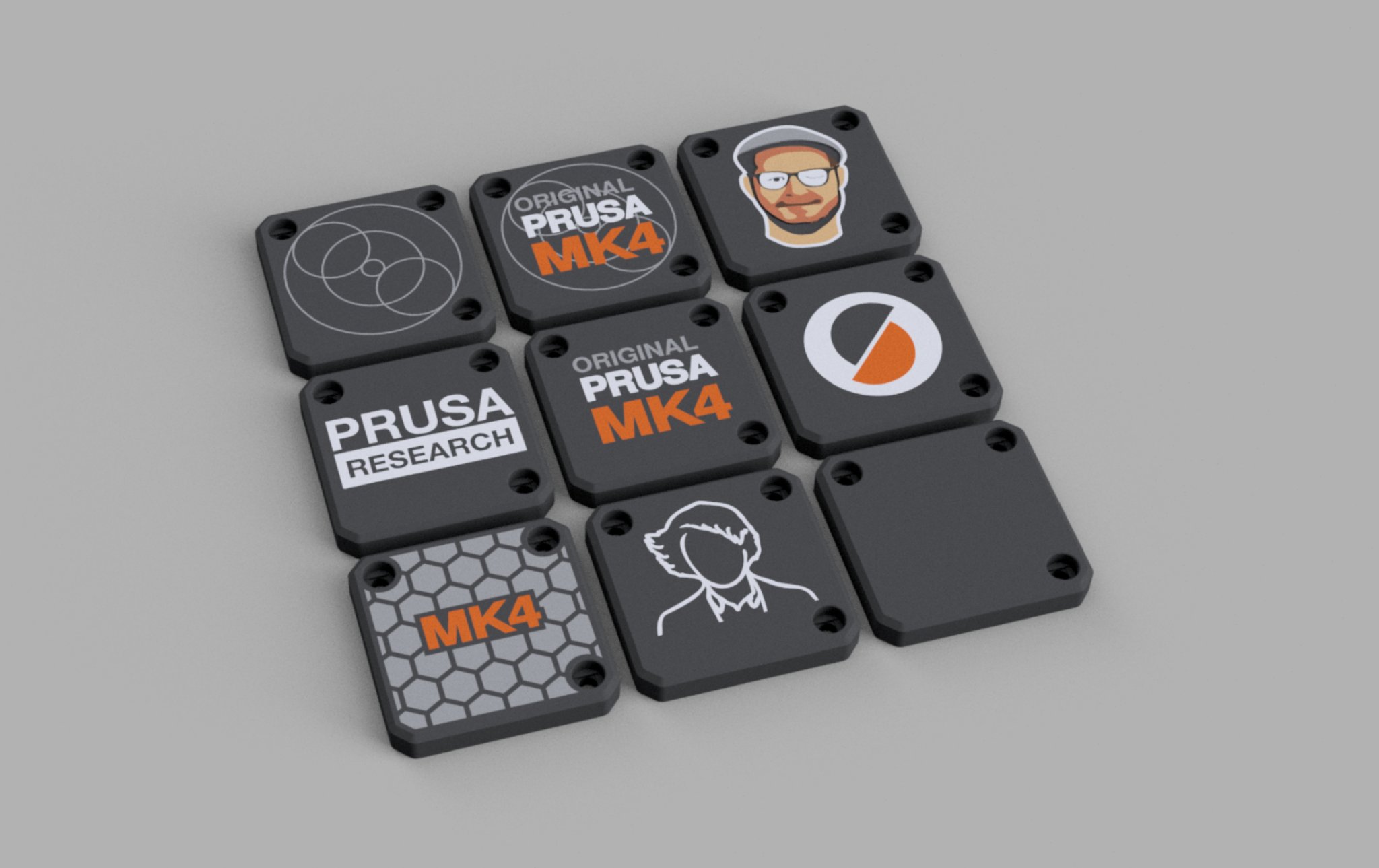 Vỏ máy MK4 PG cho Fusion360 & STEP