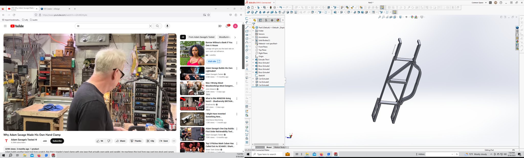 Giá đỡ dây paracord tiện lợi