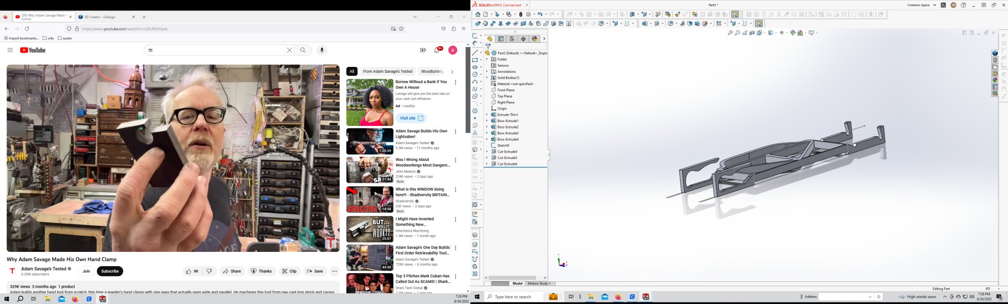 Giá đỡ dây paracord tiện lợi
