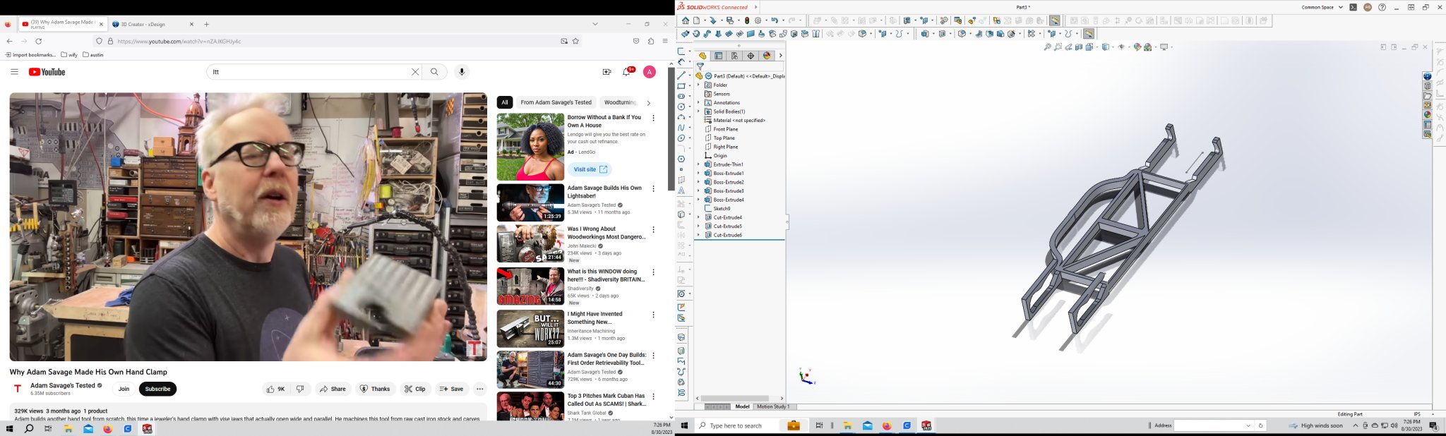 Giá đỡ dây paracord tiện lợi
