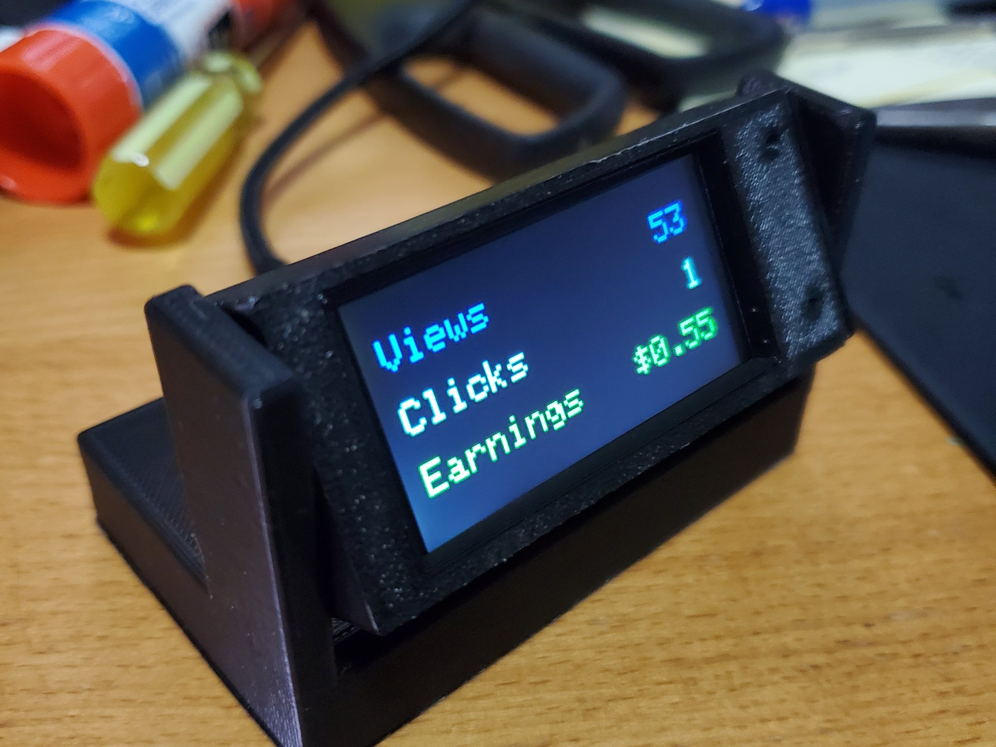 Giá đỡ điều chỉnh cho Lilygo T-Display S3