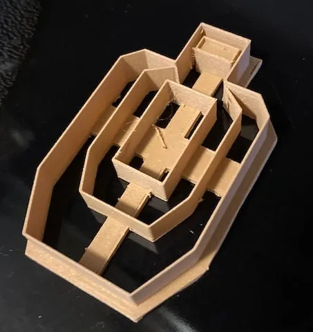 Khuôn bánh quy mục tiêu USPSA cho luyện tập dryfire