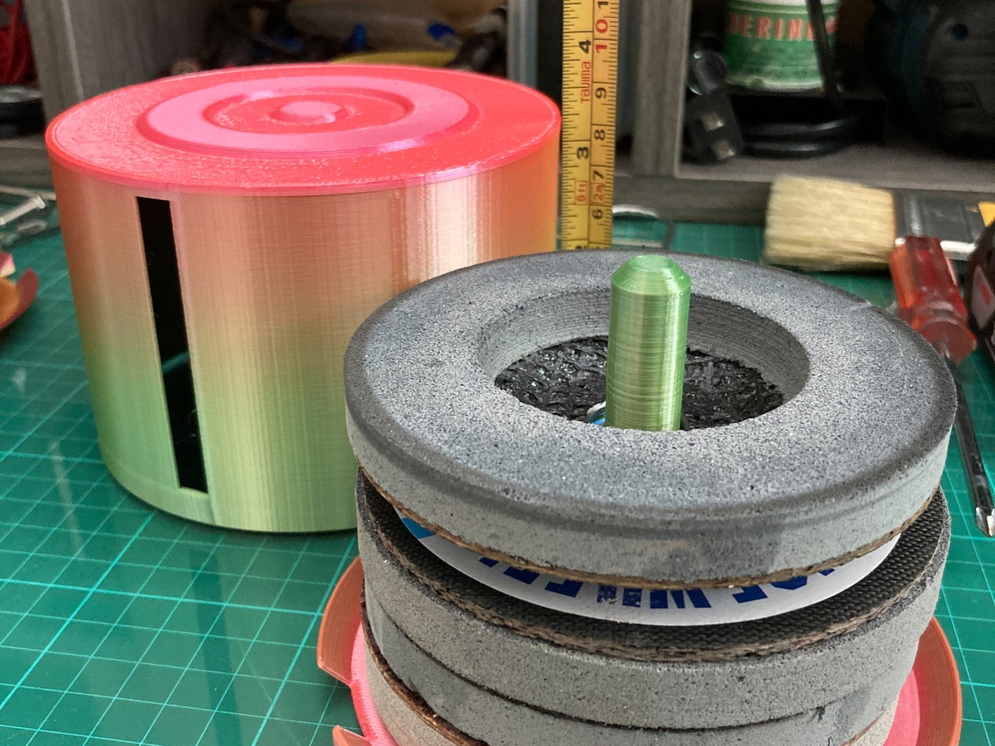 Hộp đựng đĩa cắt lưỡi mài 4 inch cao 3 inch