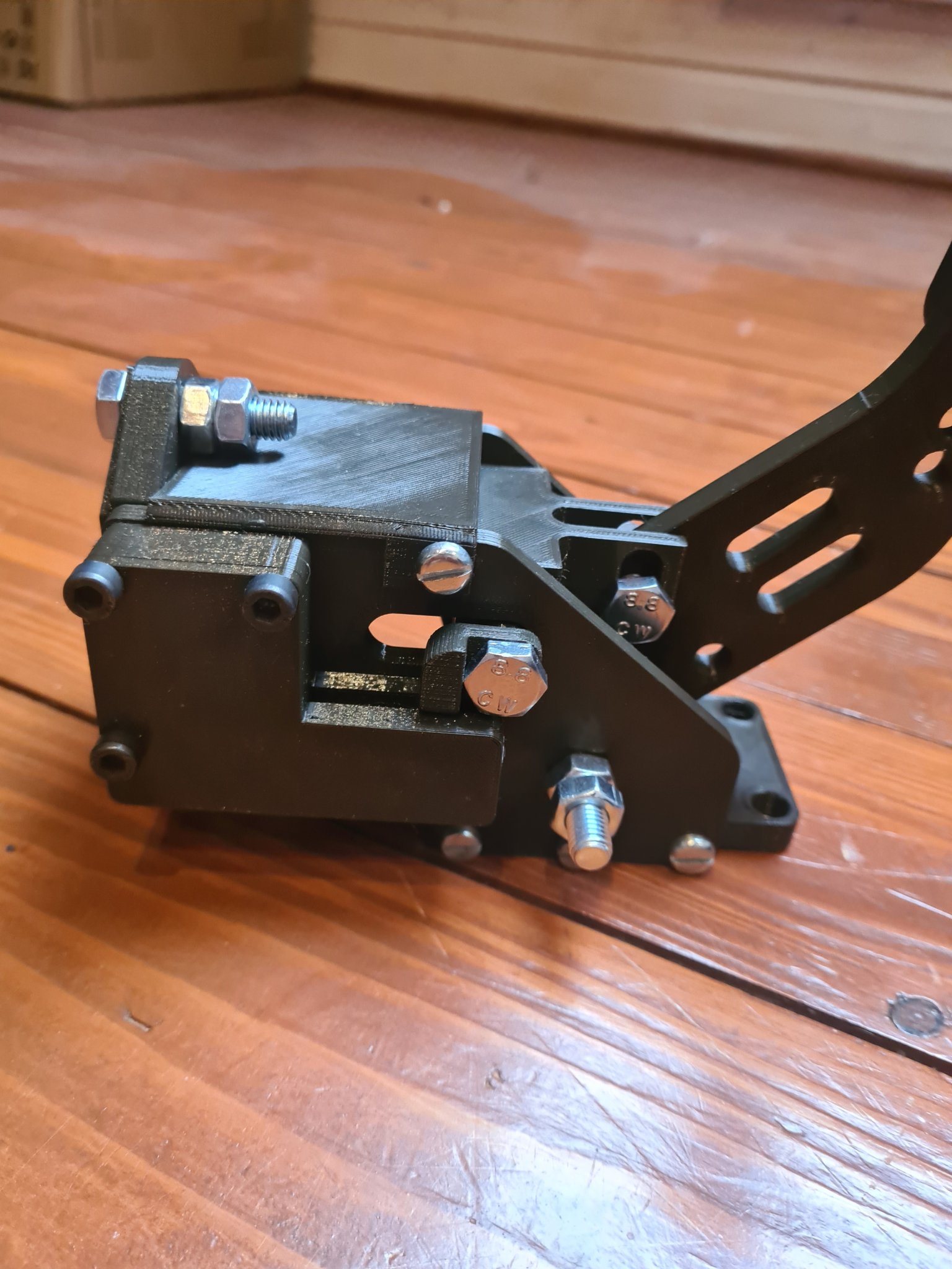 Bộ phanh tay Sim Racing V1 in 3D với Arduino và cảm biến potentiometer