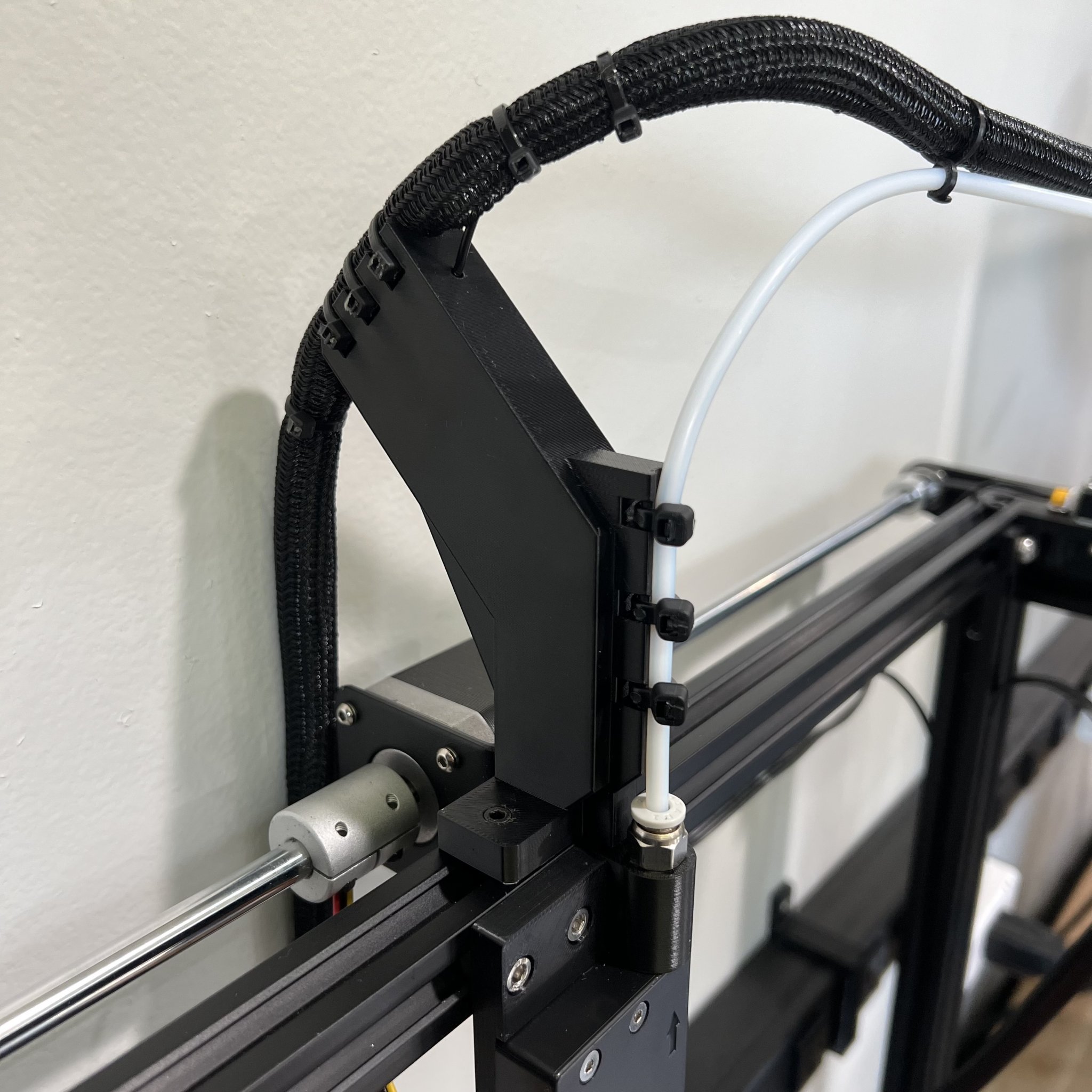 Hướng dẫn giá đỡ cáp và ống PTFE cho Ender 5 Plus