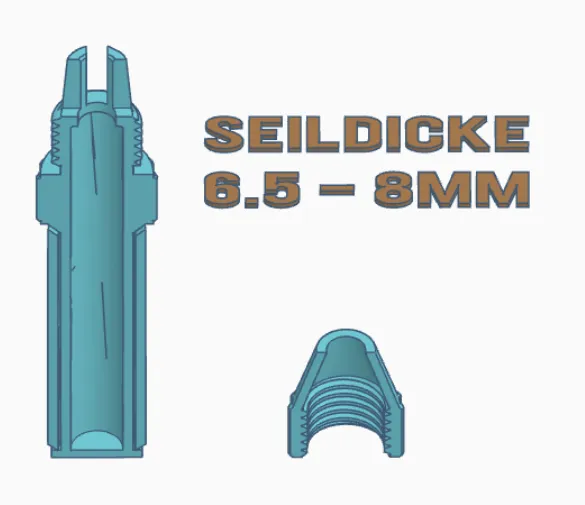 Cán dây nhảy có thể điều chỉnh và xoay được