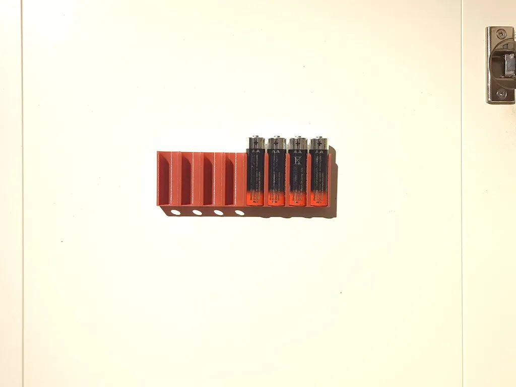 Giá đỡ pin tối giản cho 2-12 viên pin AA/AAA