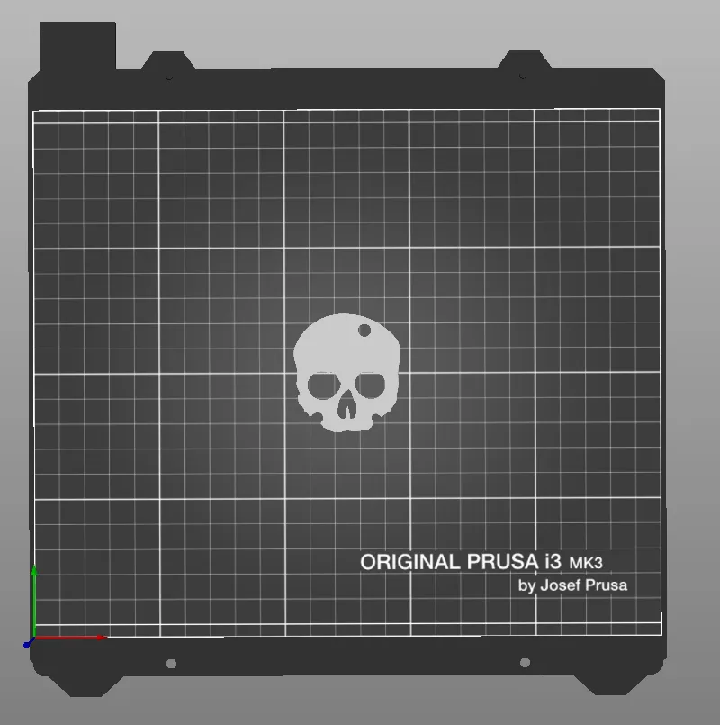 Móc chìa khóa hình đầu lâu độc đáo cho in 3D