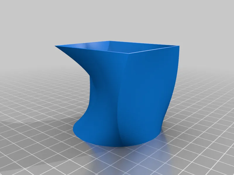 Bình nhỏ hình tròn, vuông và tam giác thiết kế loft