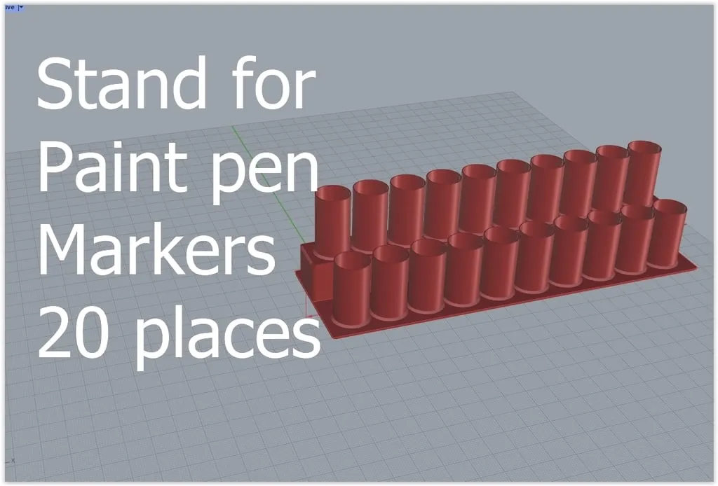 Giá đỡ bút vẽ với đường kính 15mm