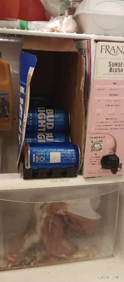 Khay đựng lon nước giải khát trong tủ lạnh