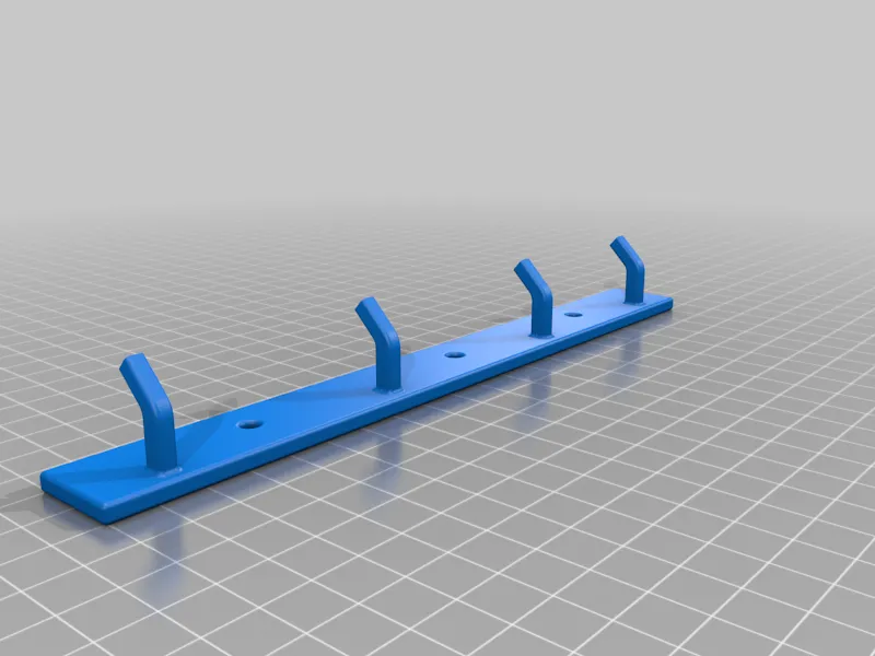 Giá treo với 4 móc cho đồ nhẹ