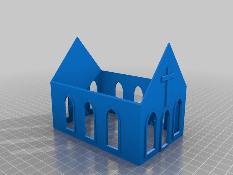 Nhà thờ quy mô HO cho mô hình tàu hỏa