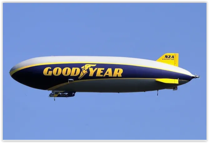 Khinh khí cầu Goodyear tỷ lệ HO