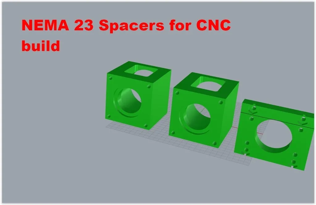 Cách ly động cơ bước NEMA 23 cho máy in 3D