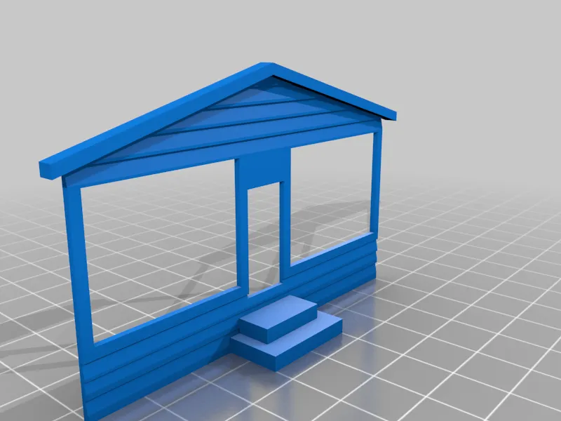 Cửa hàng hoa mô hình quy mô HO