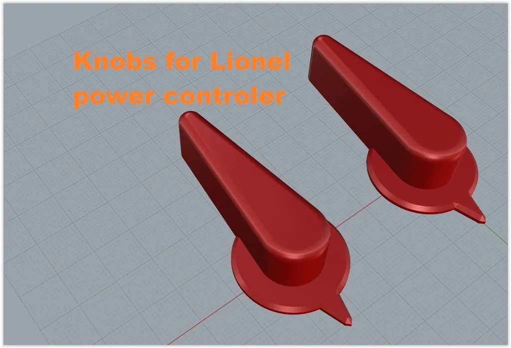 Núm điều khiển điện cho Lionel