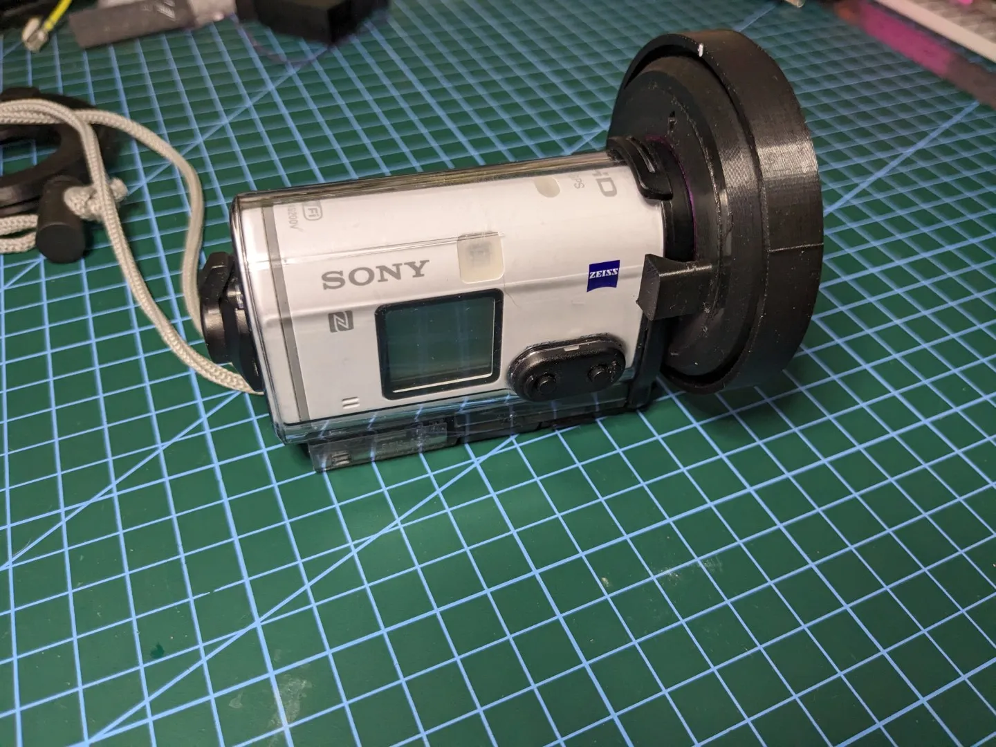 Nắp ống kính phẳng cho máy quay Sony Action Cam