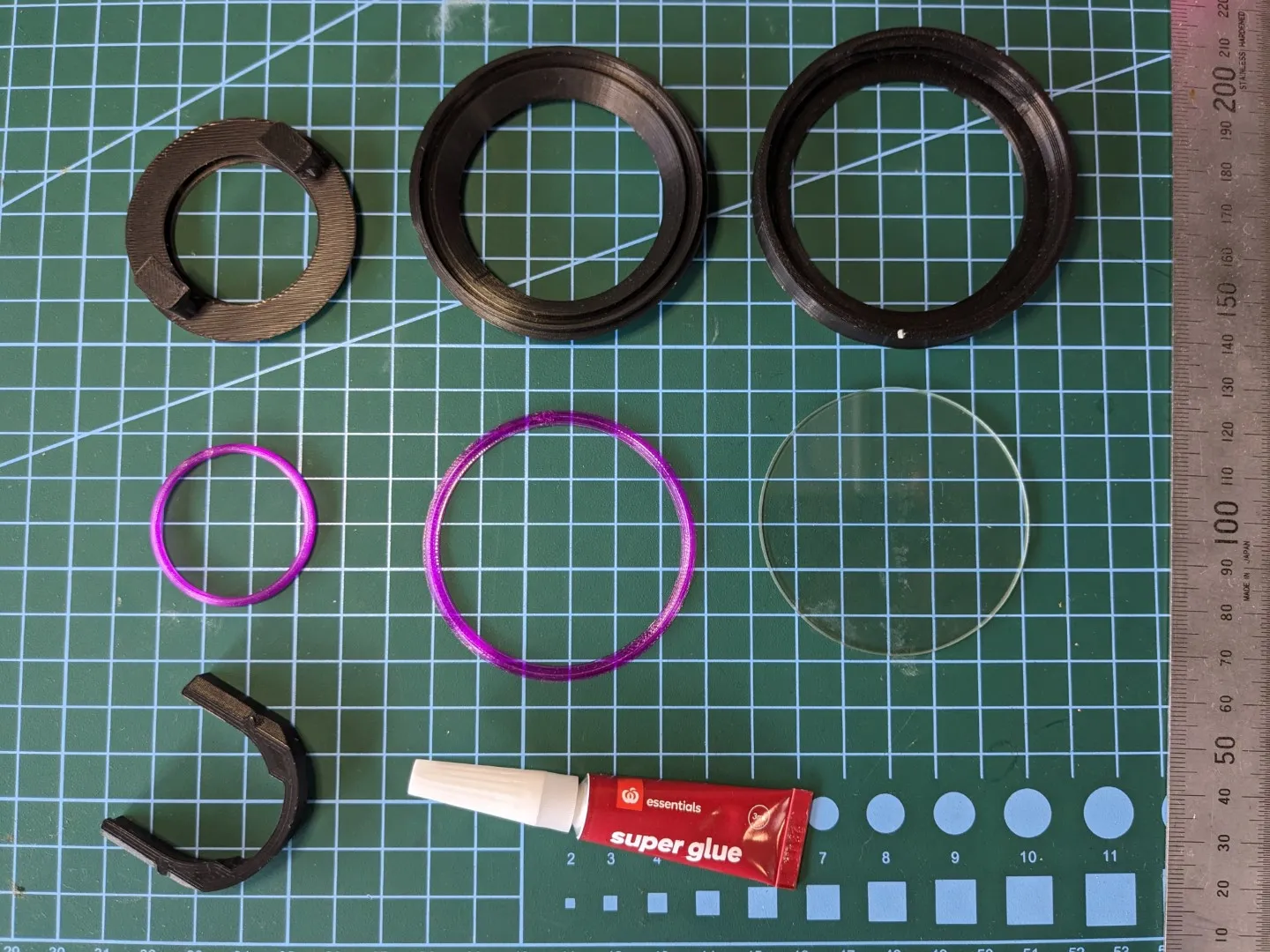 Nắp ống kính phẳng cho máy quay Sony Action Cam