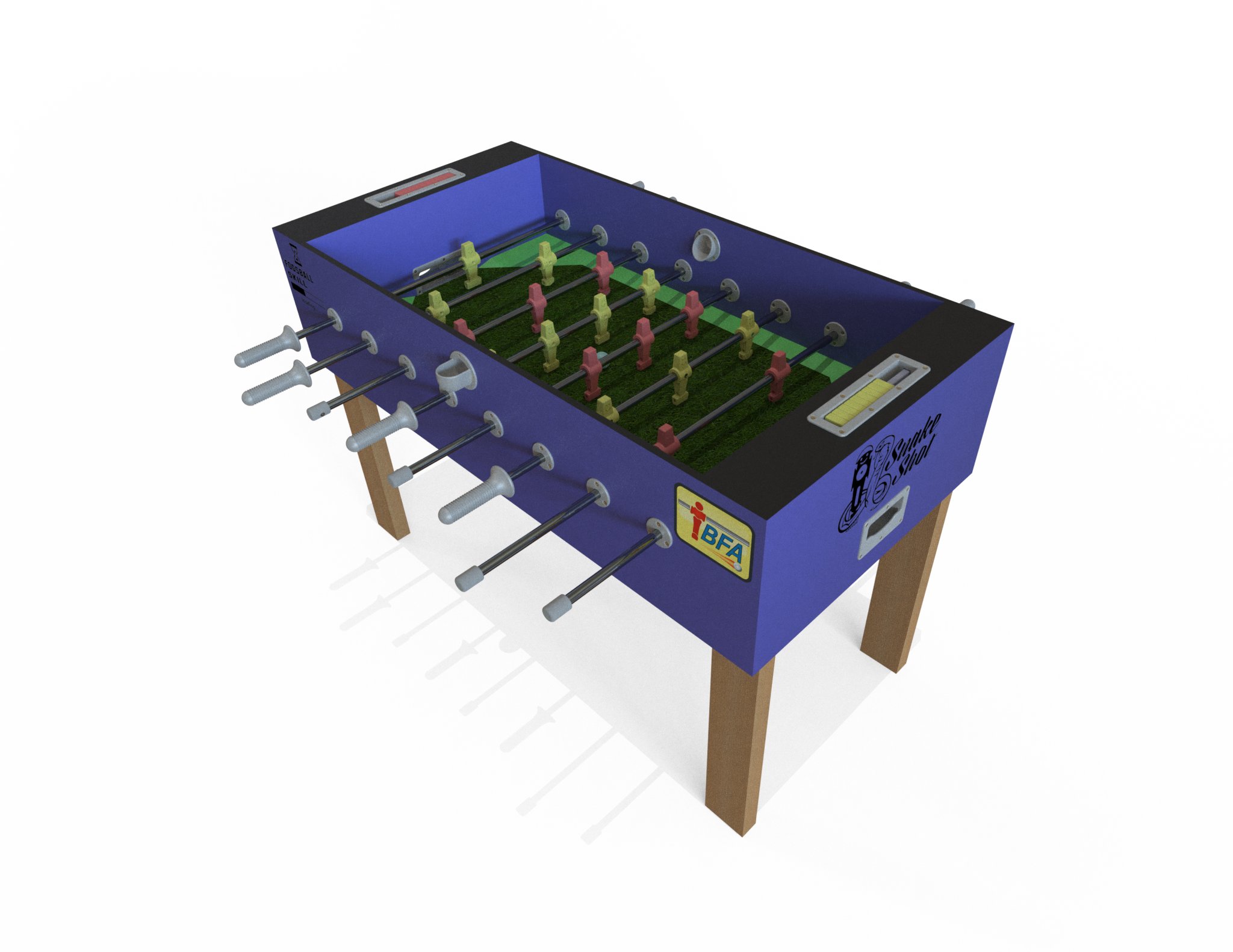 Bàn bi lắc bằng gỗ và linh kiện in 3D