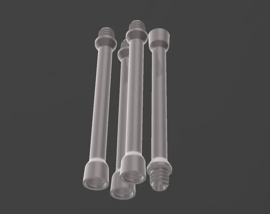 Ống khoan với ren hình nón cho giàn khoan