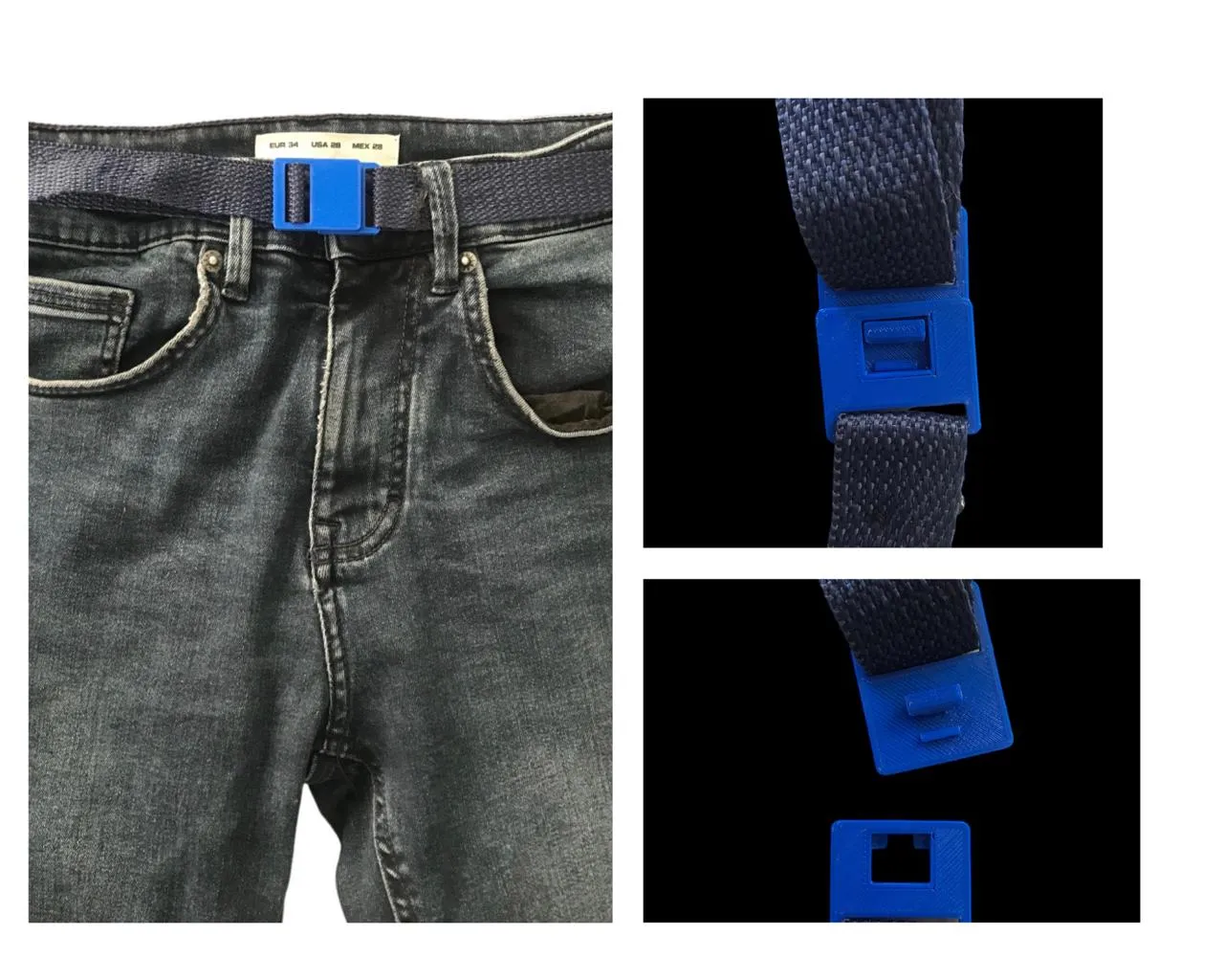 Buckle thắt lưng in 3D với thiết kế dễ sử dụng