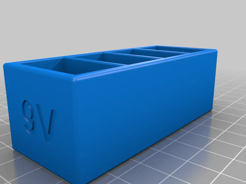 Giá đỡ lưu trữ pin AAA, AA và 9V cho xe RV