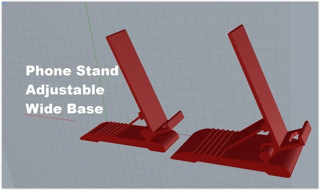 Giá đỡ điện thoại điều chỉnh với hai tùy chọn chân đế ...