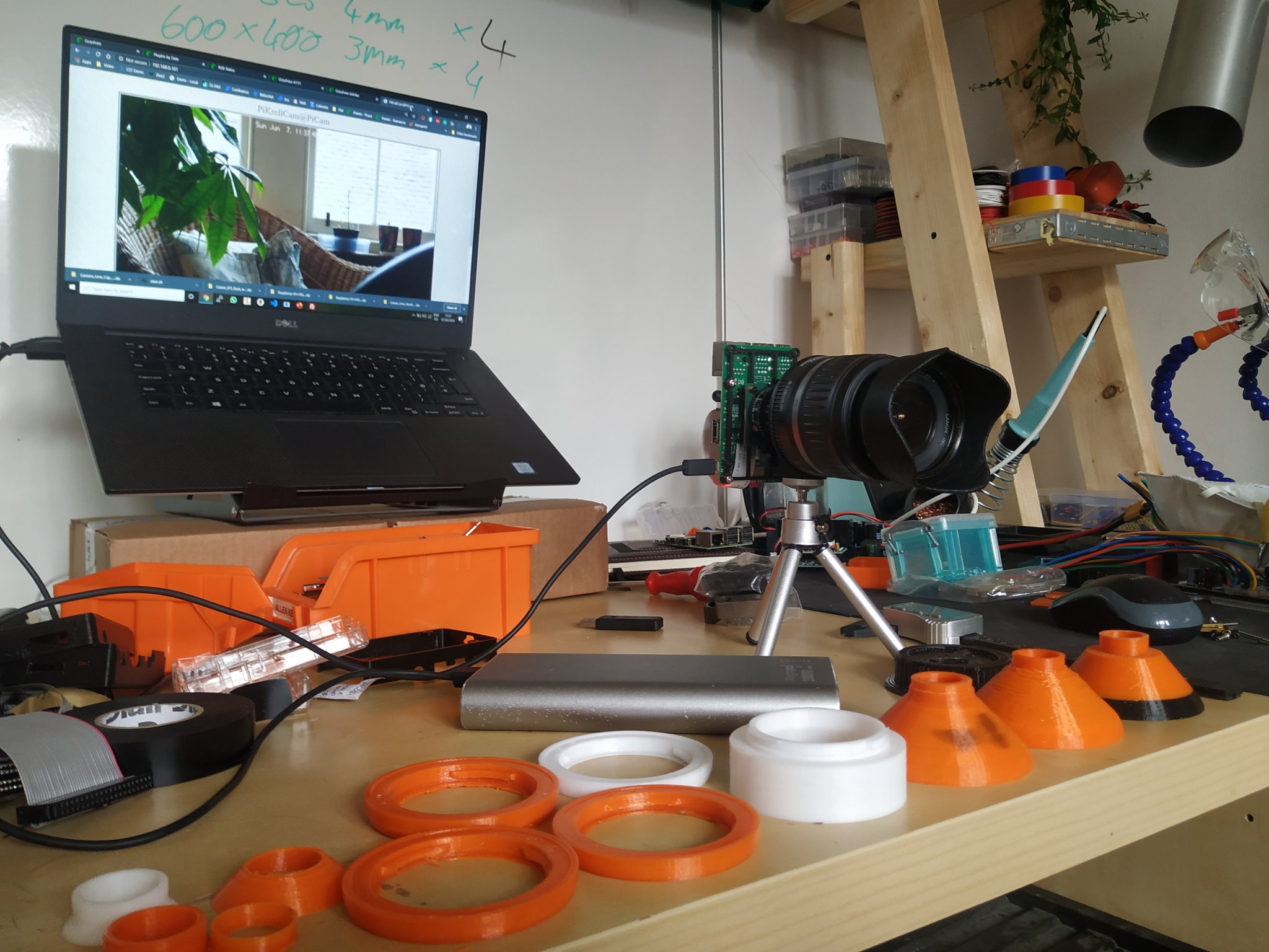 Giá đỡ camera chất lượng cao Raspberry Pi cho ống kính Canon EF