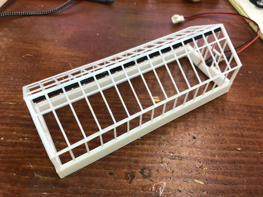 Mô hình nhà kính cho mô hình tàu hỏa tỷ lệ HO