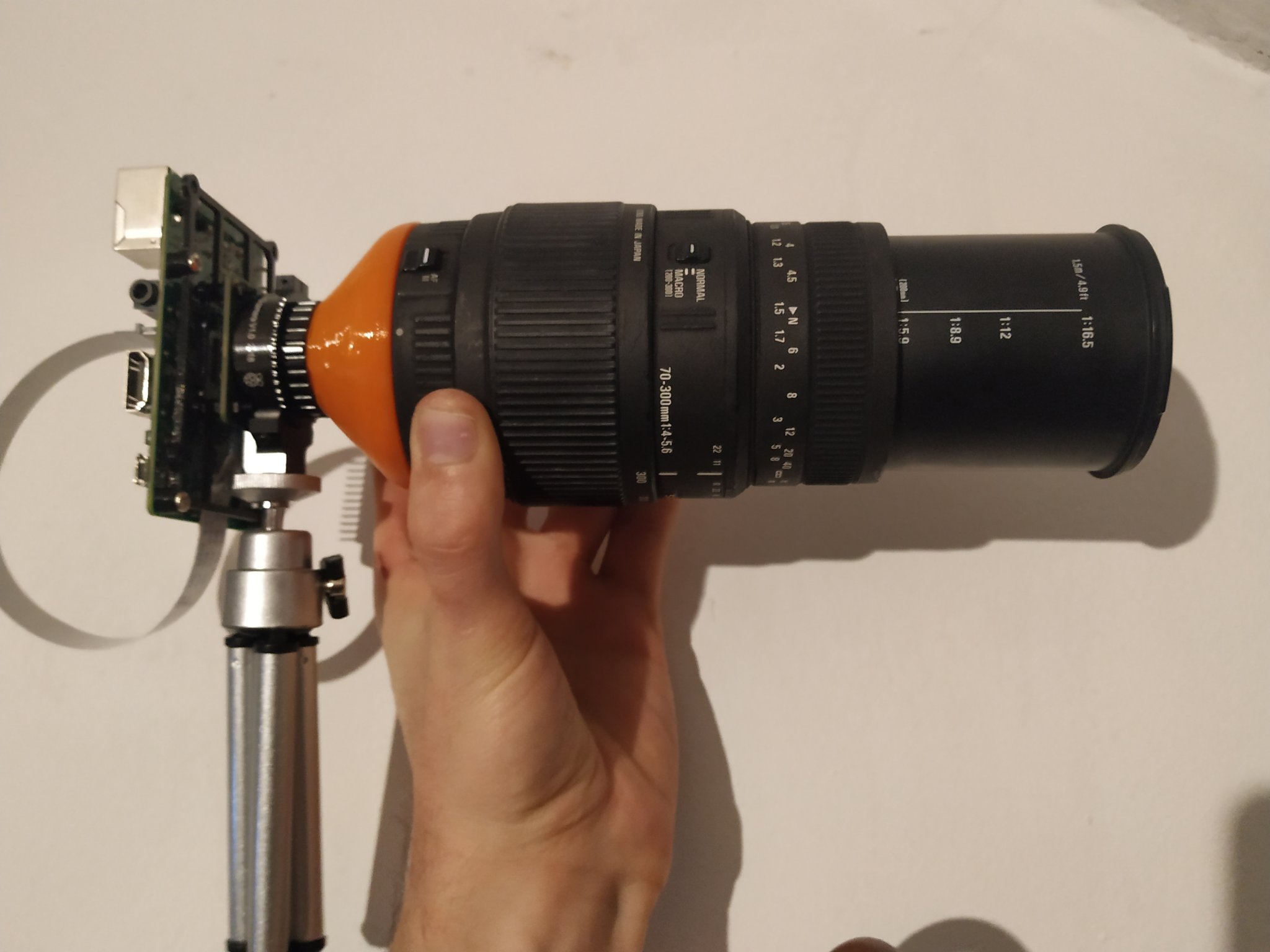 Giá đỡ camera chất lượng cao Raspberry Pi cho ống kính Canon EF