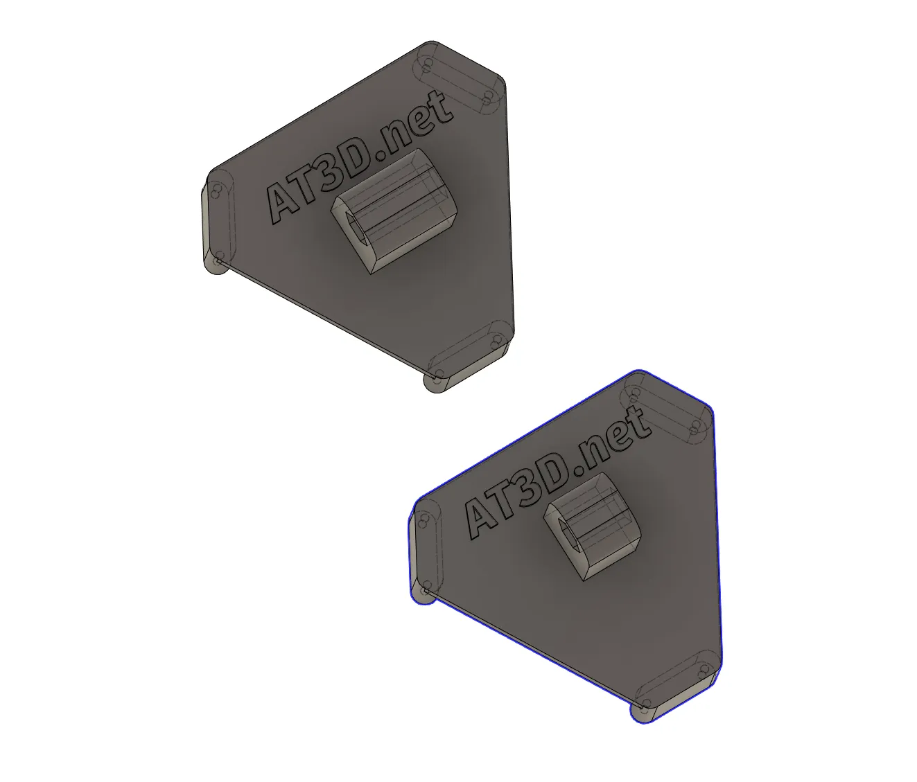 Giá đỡ bàn đạp VRS và Heusinkveld cho transducer TT25