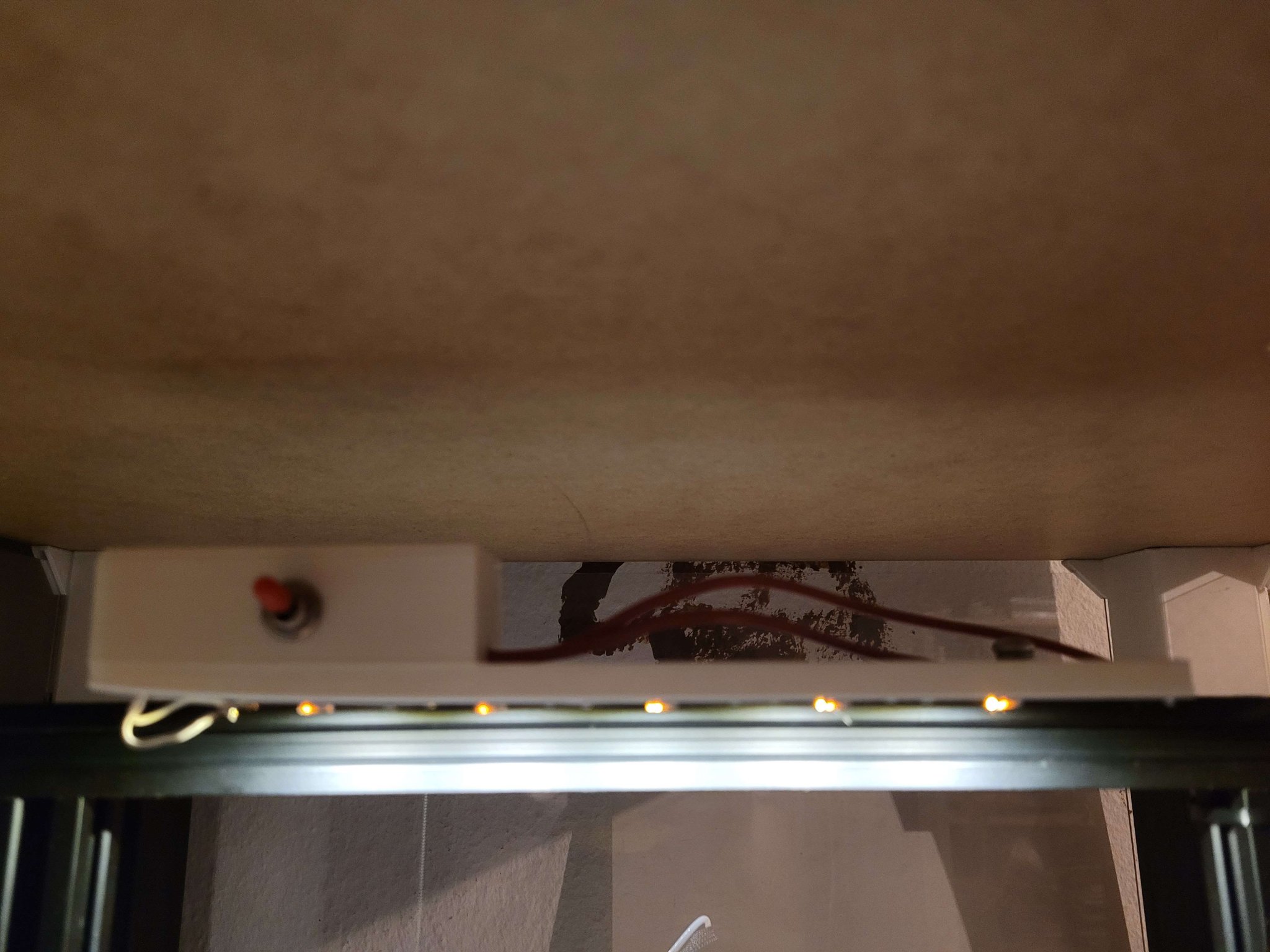 Giá đỡ LED với công tắc cho máy in Ender3