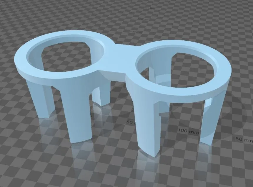 Giá đỡ cốc BMW iX1 cho chai 0.5L và lon 250ml