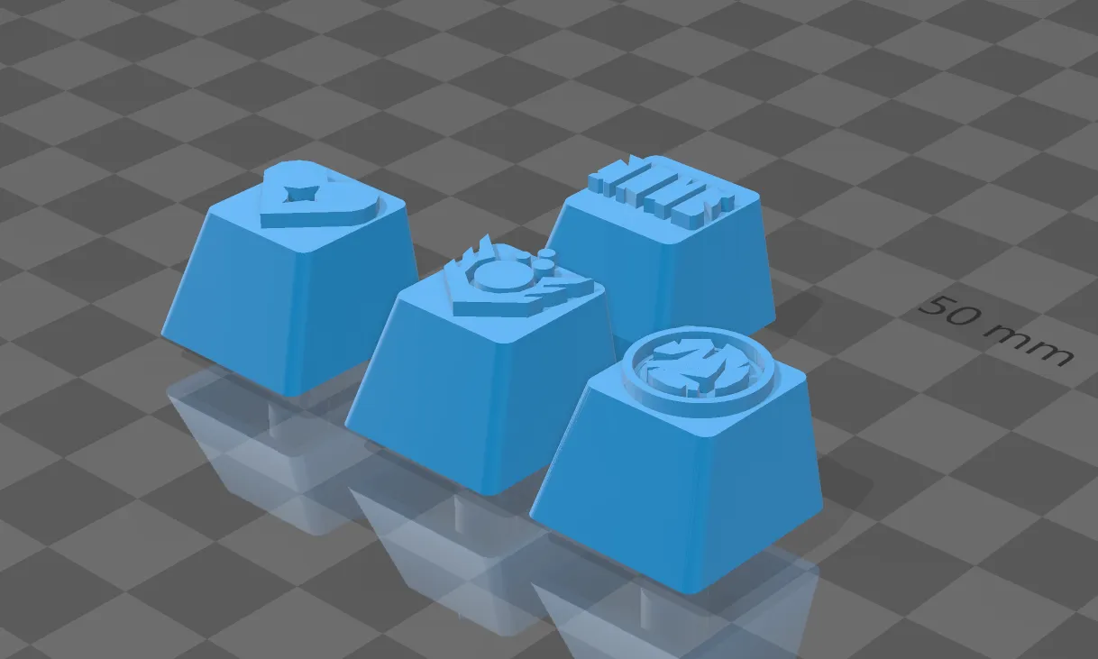 Mặt phím Cherry MX khắc biểu tượng khả năng của Sage trong Val...